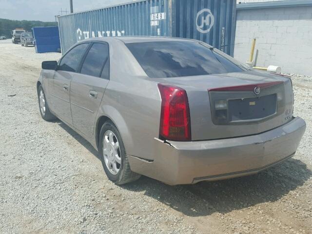 1G6DM57N830137263 - 2003 CADILLAC CTS TAN photo 3