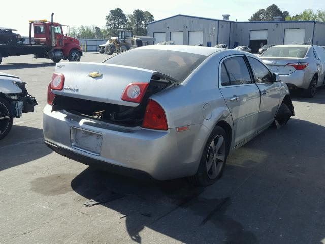 1G1ZC5EU1CF187685 - 2012 CHEVROLET MALIBU 1LT 银色 照片 4