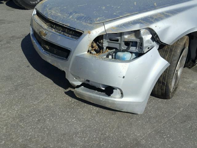 1G1ZC5EU1CF187685 - 2012 CHEVROLET MALIBU 1LT 银色 照片 9