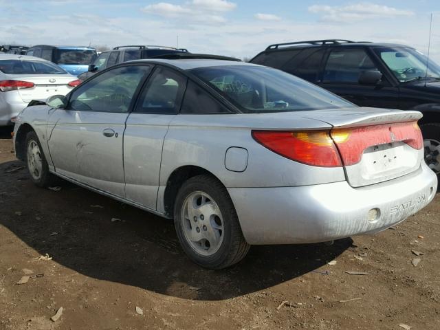 1G8ZY12712Z250002 - 2002 SATURN SC2 SILVER photo 3