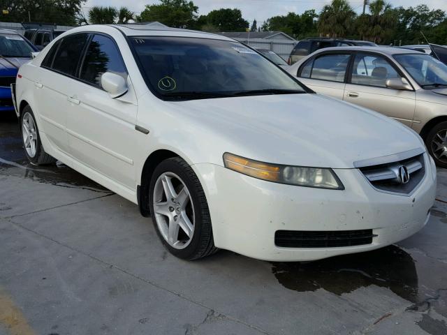 19UUA66224A040317 - 2004 ACURA TL WHITE photo 1