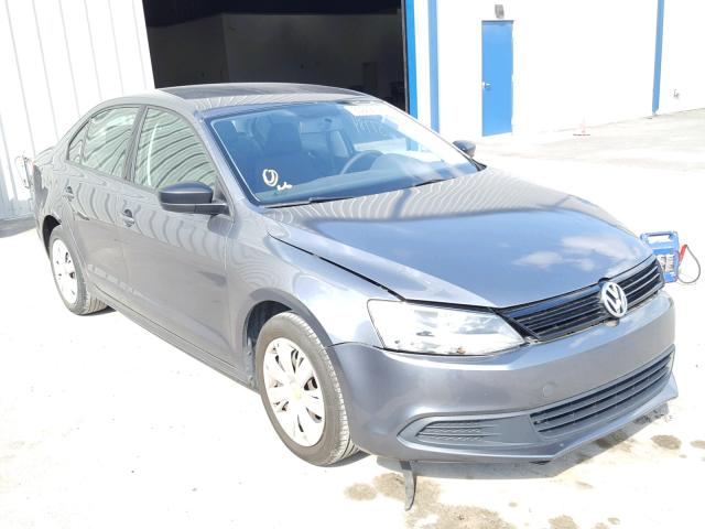 3VW2K7AJ1CM401221 - 2012 VOLKSWAGEN JETTA BASE 灰色 照片 1