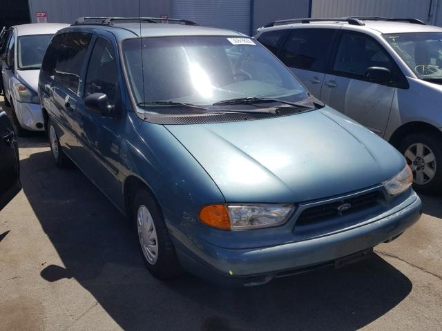 2FMZA5149WBE40496 - 1998 FORD WINDSTAR W TEAL photo 1