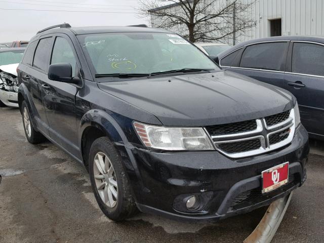 3C4PDCBG9ET115107 - 2014 DODGE JOURNEY SX BLACK photo 1