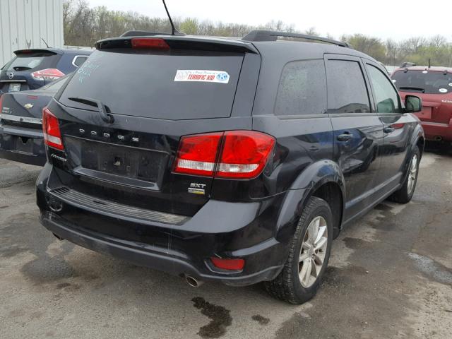 3C4PDCBG9ET115107 - 2014 DODGE JOURNEY SX BLACK photo 4