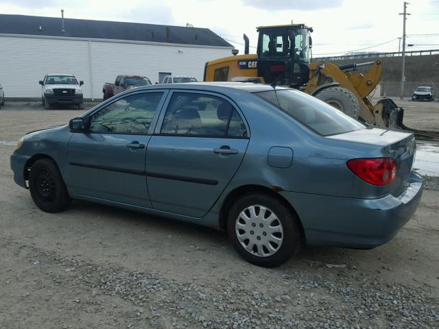 1NXBR32E15Z347082 - 2005 TOYOTA COROLLA CE GREEN photo 3