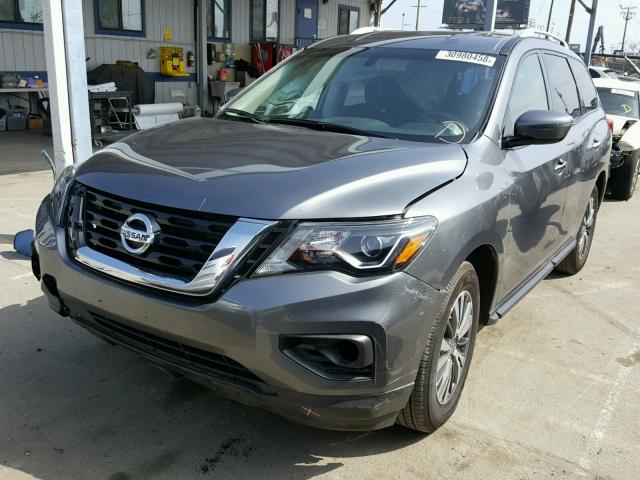 5N1DR2MN2HC661799 - 2017 NISSAN PATHFINDER GRAY photo 2