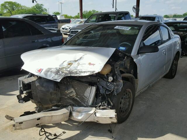 1G8AN12F63Z180530 - 2003 SATURN ION LEVEL SILVER photo 2