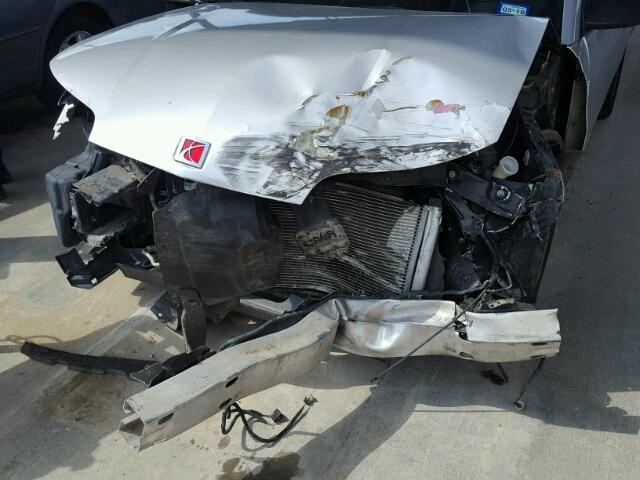 1G8AN12F63Z180530 - 2003 SATURN ION LEVEL SILVER photo 9