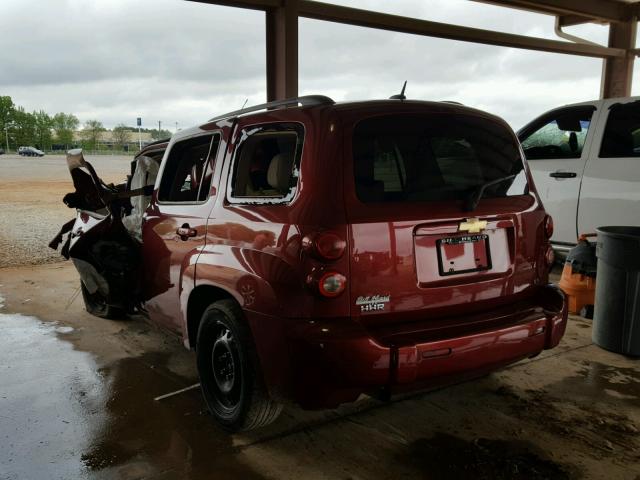 3GNCA13D18S723270 - 2008 CHEVROLET HHR LS BURGUNDY photo 3