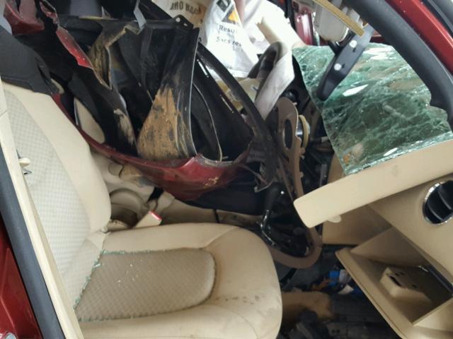 3GNCA13D18S723270 - 2008 CHEVROLET HHR LS BURGUNDY photo 5