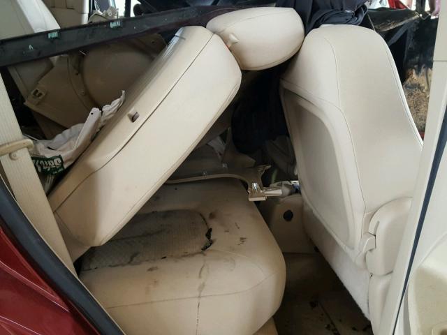 3GNCA13D18S723270 - 2008 CHEVROLET HHR LS BURGUNDY photo 6