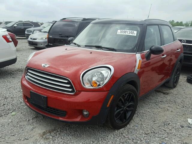 WMWZB3C51EWR36480 - 2014 MINI COOPER COU BLACK photo 2