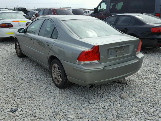 YV1RS592982682079 - 2008 VOLVO S60 2.5T SILVER photo 3