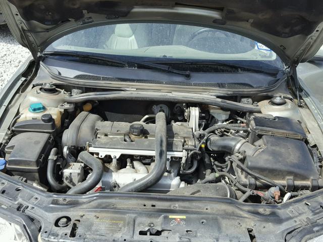 YV1RS592982682079 - 2008 VOLVO S60 2.5T SILVER photo 7