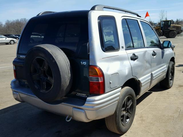 2CNBJ634536926621 - 2003 CHEVROLET TRACKER LT SILVER photo 4