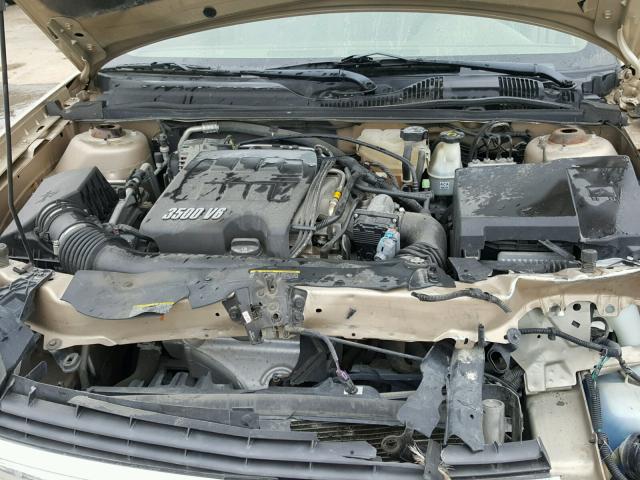 1G1ZT548X5F206029 - 2005 CHEVROLET MALIBU LS ოქროსფერი ფოტო 7