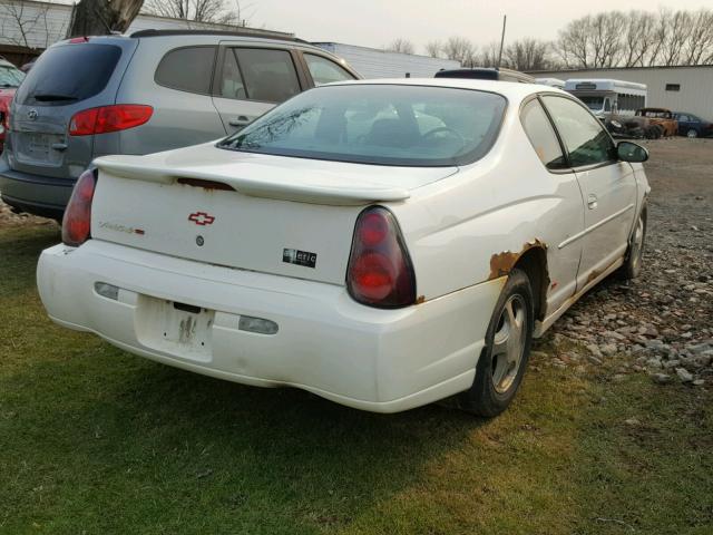 2G1WX12K649176792 - 2004 CHEVROLET MONTE CARL WHITE photo 4