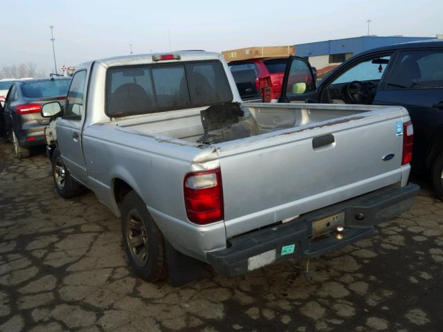 1FTYR10C21TA33512 - 2001 FORD RANGER SILVER photo 3