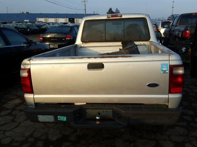 1FTYR10C21TA33512 - 2001 FORD RANGER SILVER photo 6