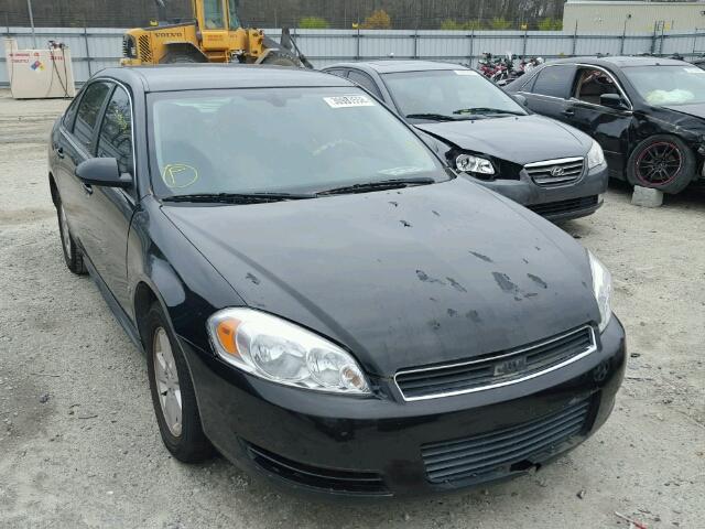 2G1WT57K591220749 - 2009 CHEVROLET IMPALA 1LT BLACK photo 1