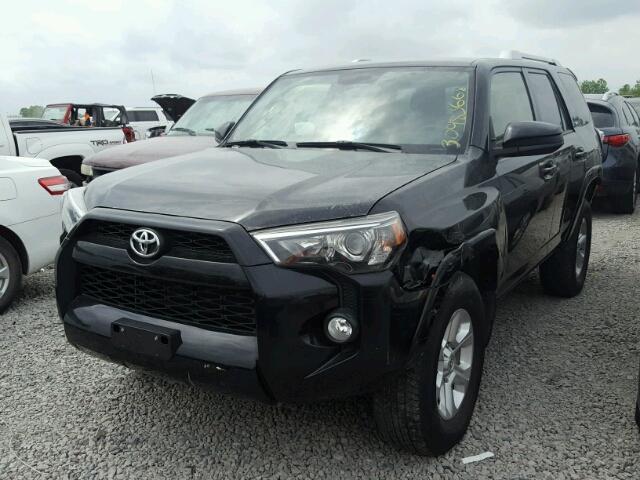 JTEZU5JR4F5091464 - 2015 TOYOTA 4RUNNER SR BLACK photo 2