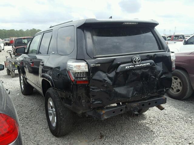 JTEZU5JR4F5091464 - 2015 TOYOTA 4RUNNER SR BLACK photo 3