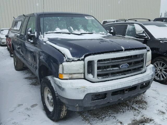 1FTSX31P53EC96691 - 2003 FORD F350 SRW S BLUE photo 1