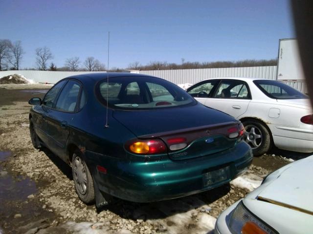 1FALP51U0VG139248 - 1997 FORD TAURUS G GREEN photo 3