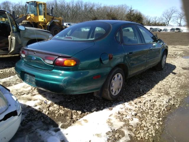 1FALP51U0VG139248 - 1997 FORD TAURUS G GREEN photo 4