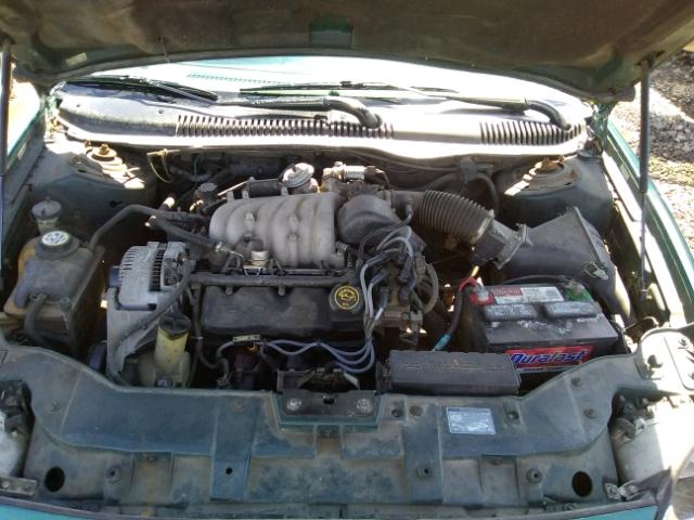 1FALP51U0VG139248 - 1997 FORD TAURUS G GREEN photo 7