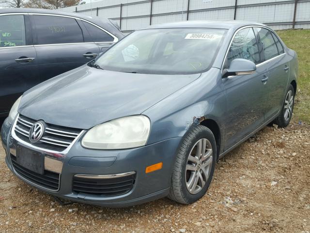 3VWSF71K06M840623 - 2006 VOLKSWAGEN JETTA 2.5 BLUE photo 2