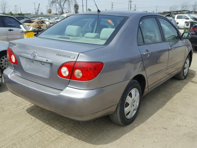 1NXBR30E97Z876219 - 2007 TOYOTA COROLLA CE GRAY photo 4