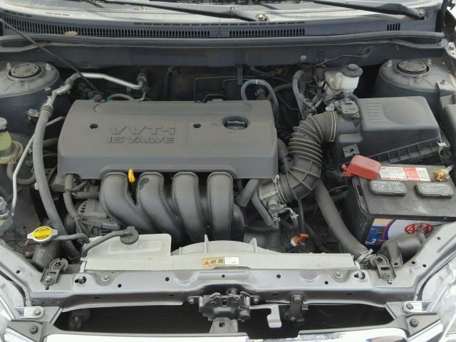 1NXBR30E97Z876219 - 2007 TOYOTA COROLLA CE GRAY photo 7