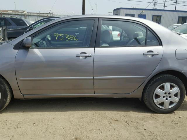 1NXBR30E97Z876219 - 2007 TOYOTA COROLLA CE GRAY photo 9