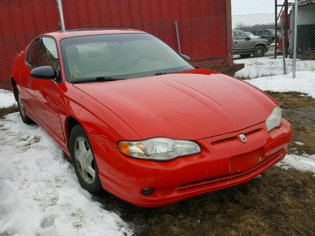 2G1WX12K7Y9214665 - 2000 CHEVROLET MONTE CARL RED photo 1