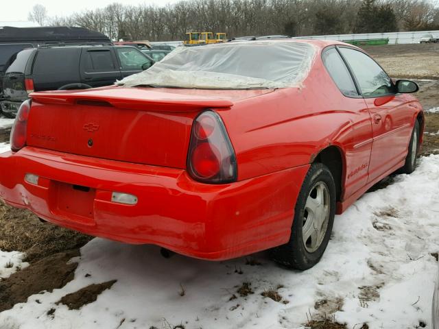 2G1WX12K7Y9214665 - 2000 CHEVROLET MONTE CARL RED photo 4