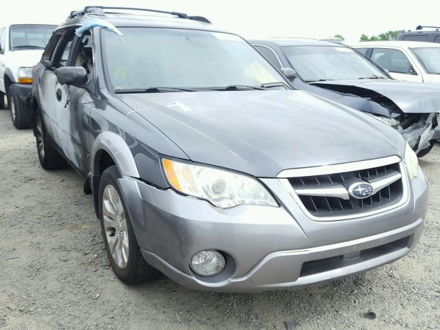 4S4BP62C187334941 - 2008 SUBARU OUTBACK 2. GRAY photo 1