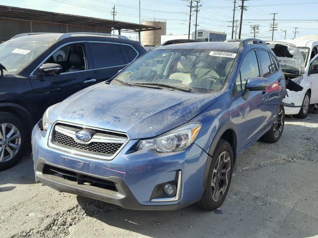 JF2GPANC7H8243824 - 2017 SUBARU CROSSTREK BLUE photo 2