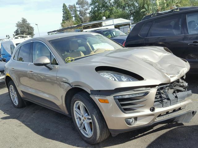 WP1AB2A55FLB62720 - 2015 PORSCHE MACAN S GOLD photo 1