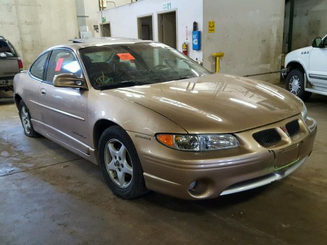 1G2WP12K6XF318209 - 1999 PONTIAC GRAND PRIX GOLD photo 1