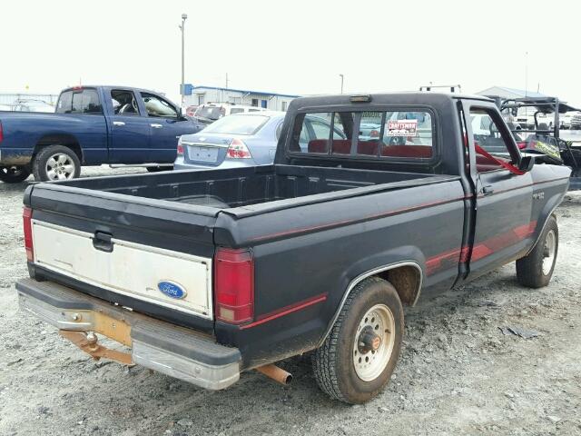 1FTCR10A8KUB58552 - 1989 FORD RANGER BLACK photo 4