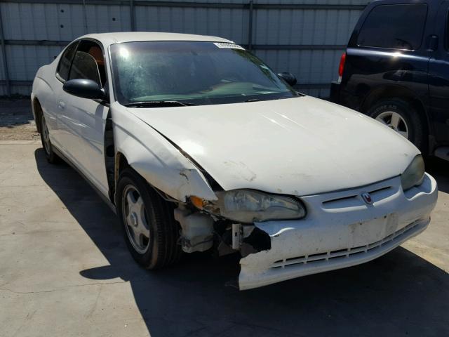 2G1WW12E249106929 - 2004 CHEVROLET MONTE CARL თეთრი ფოტო 1