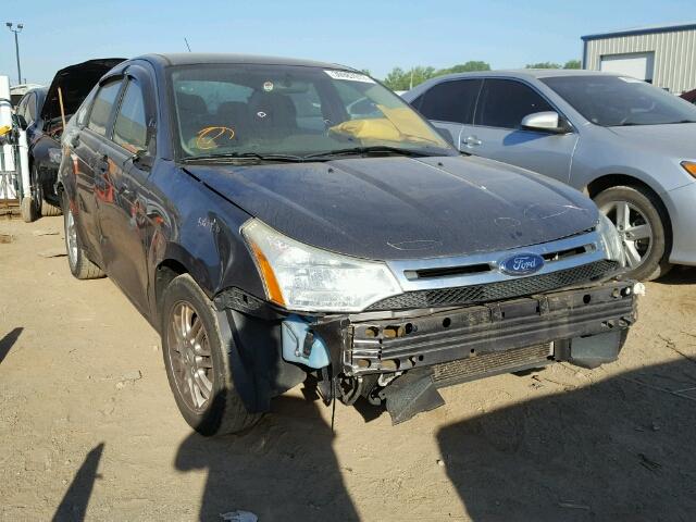 1FAHP35N99W172385 - 2009 FORD FOCUS SE GRAY photo 1