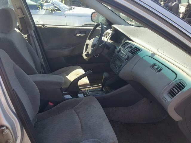 1HGCF86621A114424 - 2001 HONDA ACCORD VAL SILVER photo 5