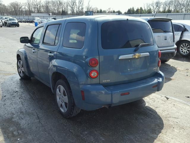 3GNDA13D57S560092 - 2007 CHEVROLET HHR LS 蓝色 照片 3
