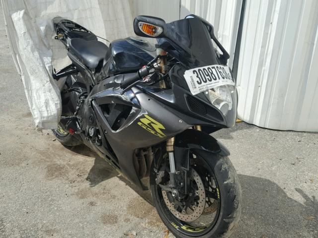 JS1GN7DA272126624 - 2007 SUZUKI GSX-R600 BLACK photo 1