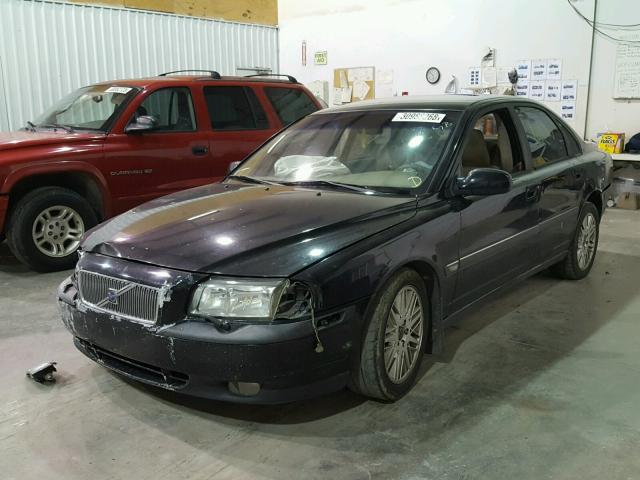 YV1TS90DX11181936 - 2001 VOLVO S80 T6 BLACK photo 2