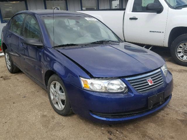 1G8AJ58F16Z205719 - 2006 SATURN ION LEVEL BLUE photo 1