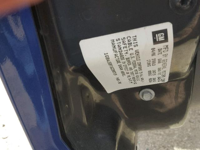 1G8AJ58F16Z205719 - 2006 SATURN ION LEVEL BLUE photo 10